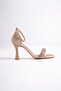 Toffyx Nude Stone Single Band Evening Dress Shoes - 4