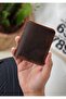 Handmade Kane Tan Leather Wallet Card Holder