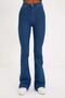Anna Blue High Waist Flare Jeans Jeans Pants Women's Lycra