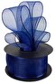 Chiffon Ribbon 4 cm 20 meters Decoration Ribbon COBALT BLUE