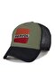 Repsol Red Orange Model Mesh Hat - Replaceable Leather Patch