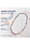 Natural Stone Mother's Necklace: Anjelite, Moonstone, Pink Quartz, Crystal Quartz, Mother's Day Gift