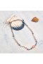 Natural Stone Mother's Necklace: Anjelite, Moonstone, Pink Quartz, Crystal Quartz, Mother's Day Gift - 3