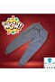 Men's Light Gray Skinny Sweatpants - 4