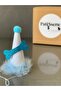 Birthday/Party Hat for Dogs Blue White Kukuleta