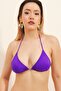 Purple Triangle Bikini Top - 5