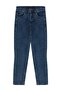 Lacivert %100 Pamuk Essential Fit Jeans Kot Pantolon TMNAW23JE00104 - 10