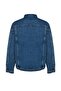 Orta Mavi %100 Pamuk Regular Fit Denim Kot Ceket TMNAW24CE00004 - 8