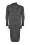 Anthracite Collar Detailed Slit Knitwear Lower Upper Set TBBAW24CP00006 - 7