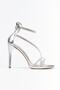 Women's Stone Platform Heeled Shoes - 3