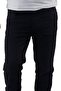 Black Classic Fit Plus Size High Waist Tube Leg Men's Jeans