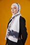 BELT PATTERNED SHAL - WHITE - 2