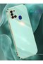 Luxury Silicone Case for Samsung Galaxy A21S with Dark Green Edges Gold Detail - 4