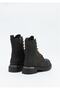 Rebel Black Leather Women's Boot - 5