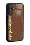 Samsung A54 Choclate Design Glossy Phone Case - 2