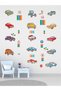 Cars Children's Room Sticker Set and Traffic Signs - 2