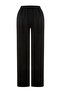 Elastic Waist Thermal Black Men's Trousers Hztp19017 - 2