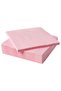 Plain Pink Colored Napkin Presentation Holder 16 Pieces Decorative Aesthetic Birthday Party Concept 16X16 cm - 2