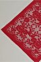 غطاء مناديل محبوكة على الطراز العثماني 6 قطع 30x30 (أحمر) - 3