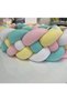 Knit Protection 380 Cm 4-Piece Knit / 70x120 Mother's Side - Park Crib Protector - 2