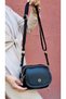Justpolo Women's Black 4-Compartment Flap Shoulder and Crossbody Bag Tm001212Jp - 3
