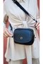 Justpolo Women's Black 4-Compartment Flap Shoulder and Crossbody Bag Tm001212Jp - 5