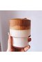Origami Style Transparent Heat Resistant Glass Cup 250ml 2 Pieces