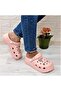 Women's Closed Front High Stone Sea Pool Beach Slippers - 3