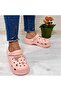 Women's Closed Front High Stone Sea Pool Beach Slippers - 4