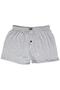 Men's Grey Color 5-Pack 100% Cotton Towel Waist Combed Boxer - 3