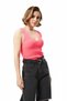 Knitwear Lycra Short Sleeve Bady Blouse T-shirt - 4