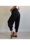 Black Cargo Pocket Pants - 3