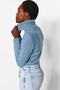 Blue Soft Textured Basic Knitwear Sweater TWOAW20FV0133 - 7