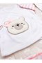 BABY GIRL NEWBORN SET OF 5 WITH teddy bear, HOSPITAL RELEASE BOXED ZHU78945 - 3