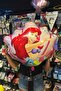 Little Mermaid Ariel Balloon Bouquet Fuchsia Number Balloons - 4