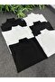6 Pieces Black and White Color Turtleneck Throat Zero Sleeve (SLEEVELESS) Cotton Bodysuit - 2