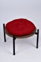 Defne Round Chair-Stool Cushion Red 39 cm