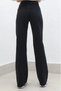Ramrod Black Palazzo Jean Wideleg Colorfast Women's High-waist Wide Leg Jeans - 3