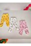 Baby Girl Dalmatian Booties 3-Piece Single Bottom Pajamas - 2