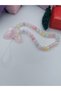 Colorful Beaded Phone Charm, Phone Bracelet Accessory and Gift Box, Bag Accessory (Without Case) - 3