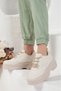 Women's White Sports Shoes High Sole 6 Cm Daily Comfortable Sports Shoes Z026 XXMM