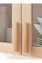 Cabinet Handles, 10 Pieces - 96 Mm (9.6 CM) - Natural Wooden Handles, Drawer Handles, Kitchen Cabinet Handles - 5