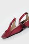 WOMEN'S RED BRIDED GENUINE LEATHER NUMBER 35-41-42 PADDED HEEL SHOES - 4