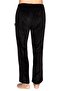 Elastic Waist Thermal Black Men's Trousers Hztp19017 - 3