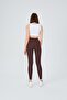 Push Up High Waist Lift Leggings Brown - 4