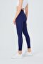 Push Up High Waist Lift Leggings Navy Blue - 5