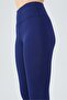 Push Up High Waist Lift Leggings Navy Blue - 6