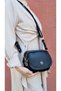 Justpolo Women's Black 4-Compartment Flap Shoulder and Crossbody Bag Tm001212Jp - 6
