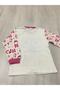66-50-23 Alphabet Patterned 2-Piece Girls Pajama Set 4-6 Years - 3