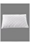 Textile Maker 4 Pieces Pillow Protector Quilted Cotton Fabric with Zipper - 2
